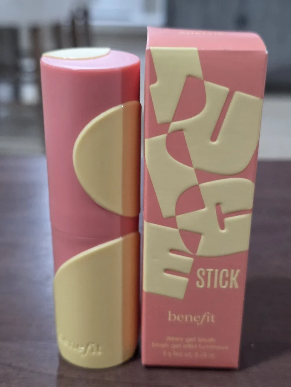 Benefit Juice Stick Dewy Gel Blush Shellie (Warm seashell-pink) Pls See Pics